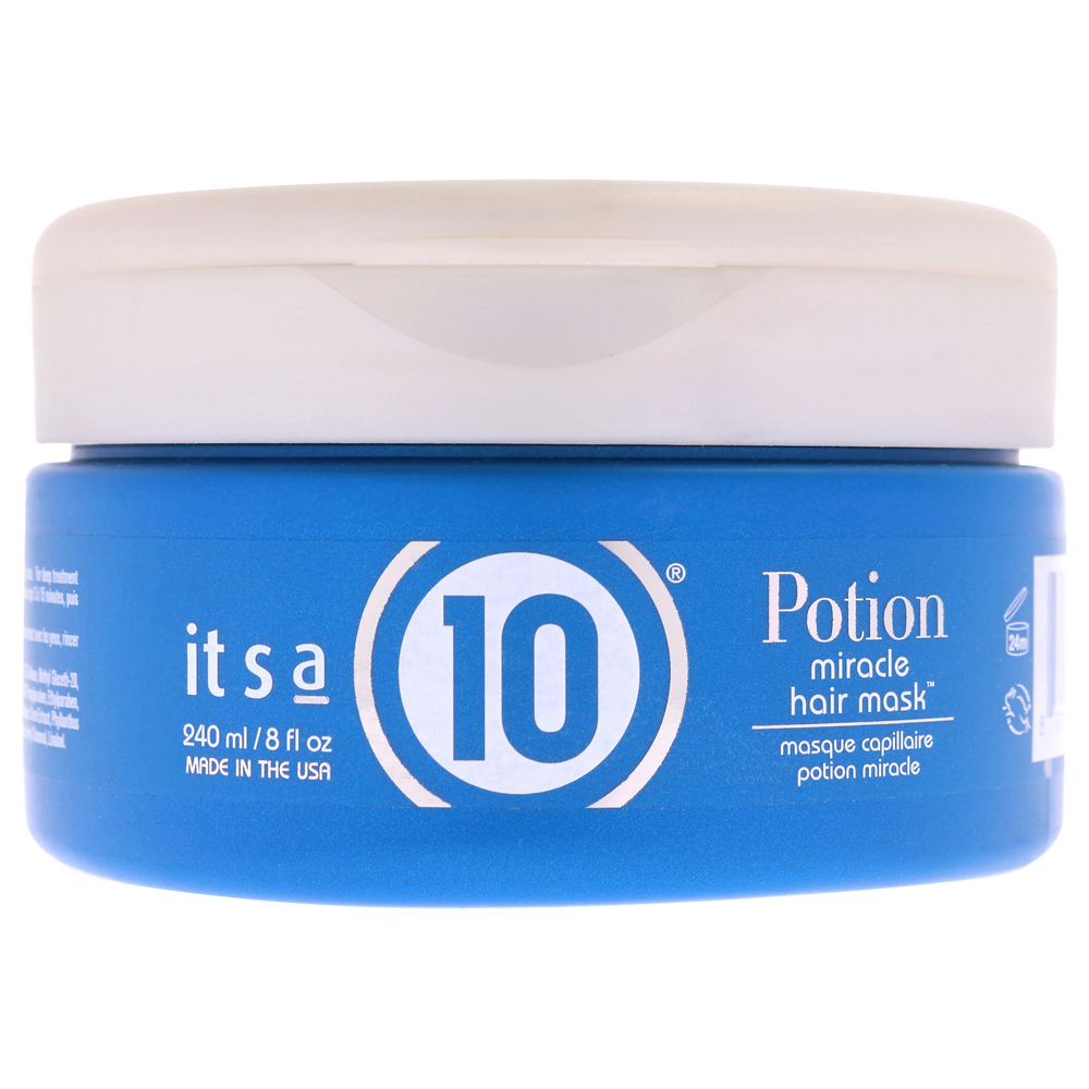 Potion 10 Miracle Instant Repair Hair Mask by Its A 10 for Unisex 8 oz Masque